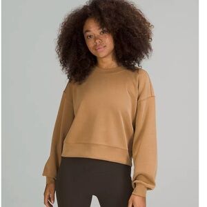 Lululemon Softstreme Perfectly Oversized Crop Crew Shirt Size 20